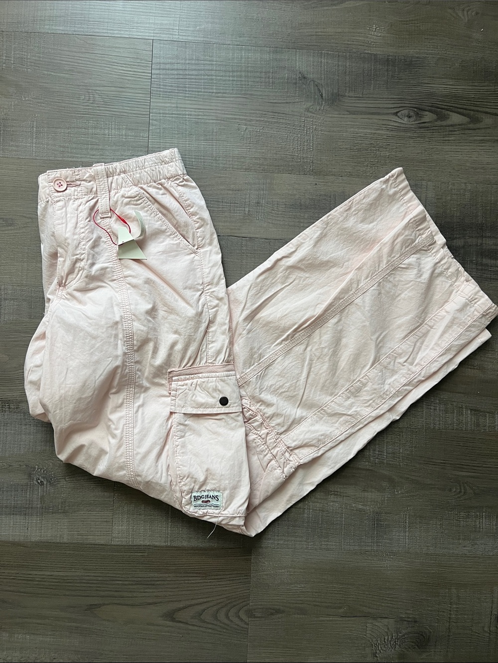 BDG Light Pink Cargo Pants